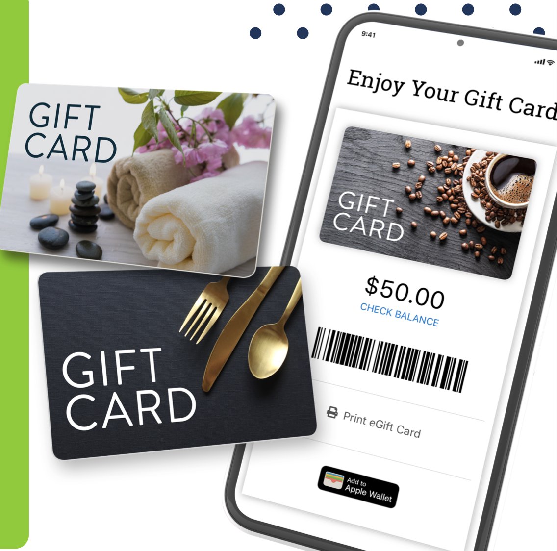 We offer the most robust omnichannel gift card solution on the market. It enables merchants to process gift card transactions instore, online and via mobile devices ALL on one platform. Contact us for a demo and/or to learn about our ISO and Agent partnership programs.