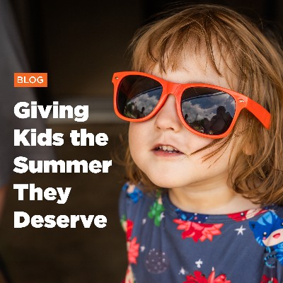 With your support, we are working to close the gap and #EndSummerHunger so that kids have access to the meals they deserve this summer and beyond. Learn more at bit.ly/3T62rCW ☀️😎 #NoKidHungry