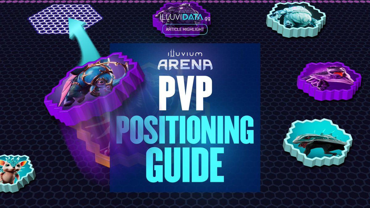 Illuvium Article Highlight ⏰ We all know getting your meta comp is the first step but what's equally important is POSITIONING in Illuvium Arena 💯 We got the sauce below on how to maximize your positioning to get that W! ✅ @illuviumio