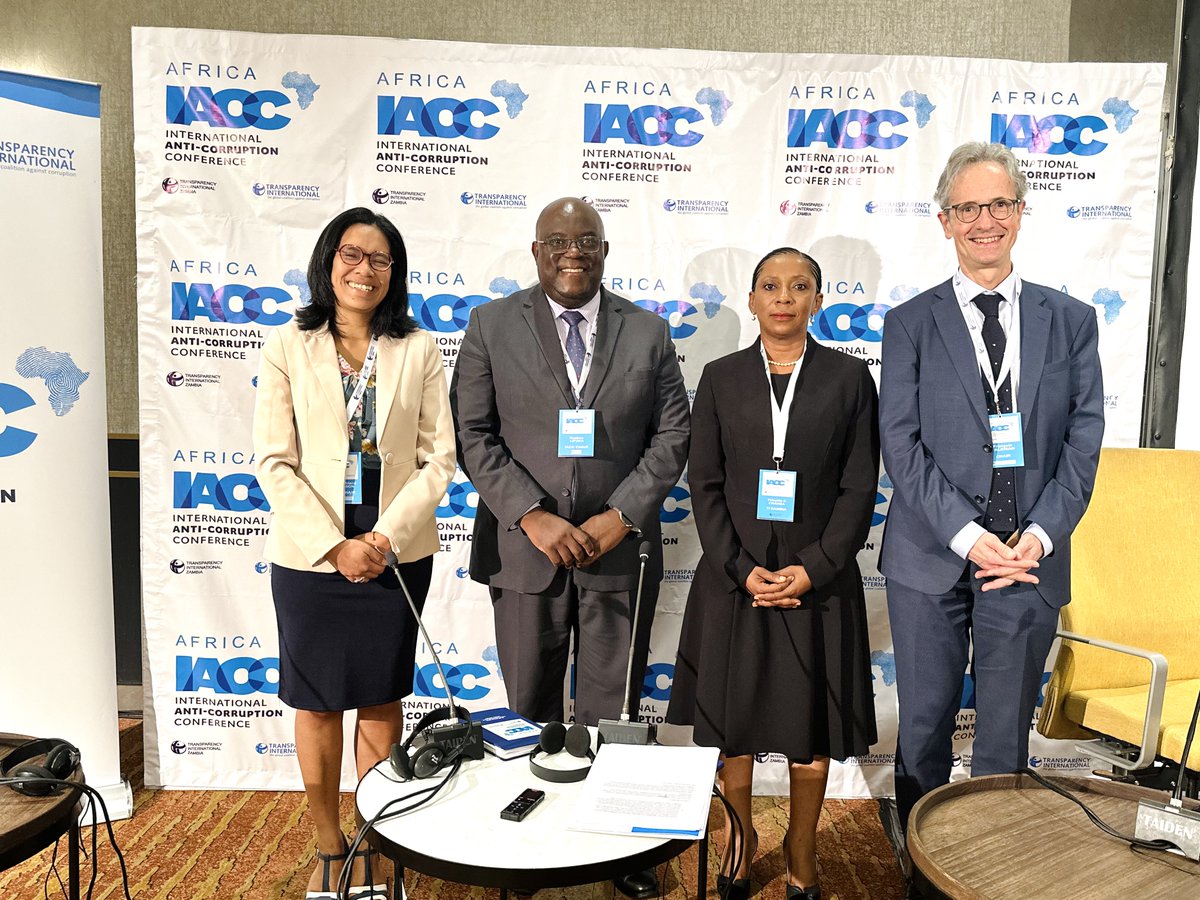 The last #AfricaIACC session was an update & closing session moderated by @KeRafitoson, TI Vice Chair. It was a reflection on the conference, w/ updates by @RuebenLifuka on the upcoming IACC this June in Lithuania. TI CEO @erikssonphd & TI-Z Chapter President were also panelists.