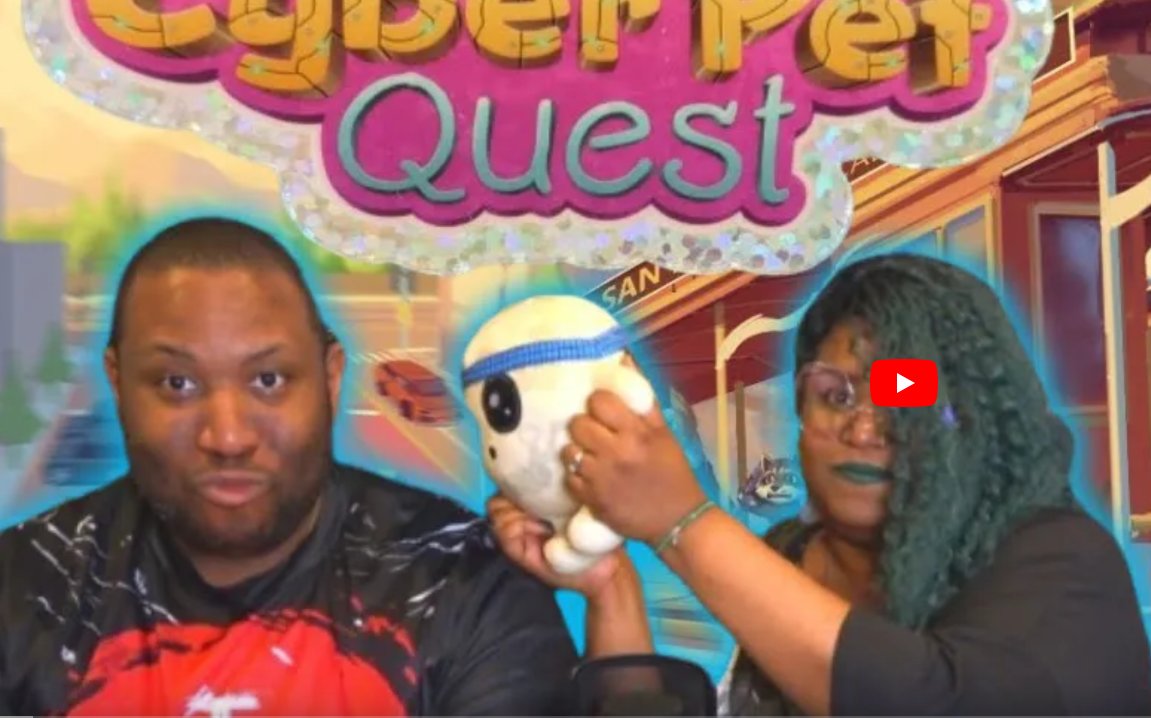 deadalivegames's tweet photo. A huge thanks to Ten Times Ten for this super fun preview of Cyber Pet Quest.  LOVE the cartoons you made with the art when you told the story, and so glad that you enjoyed it!

https://t.co/aQKPiuZg5Q https://t.co/QVx9sOp70e