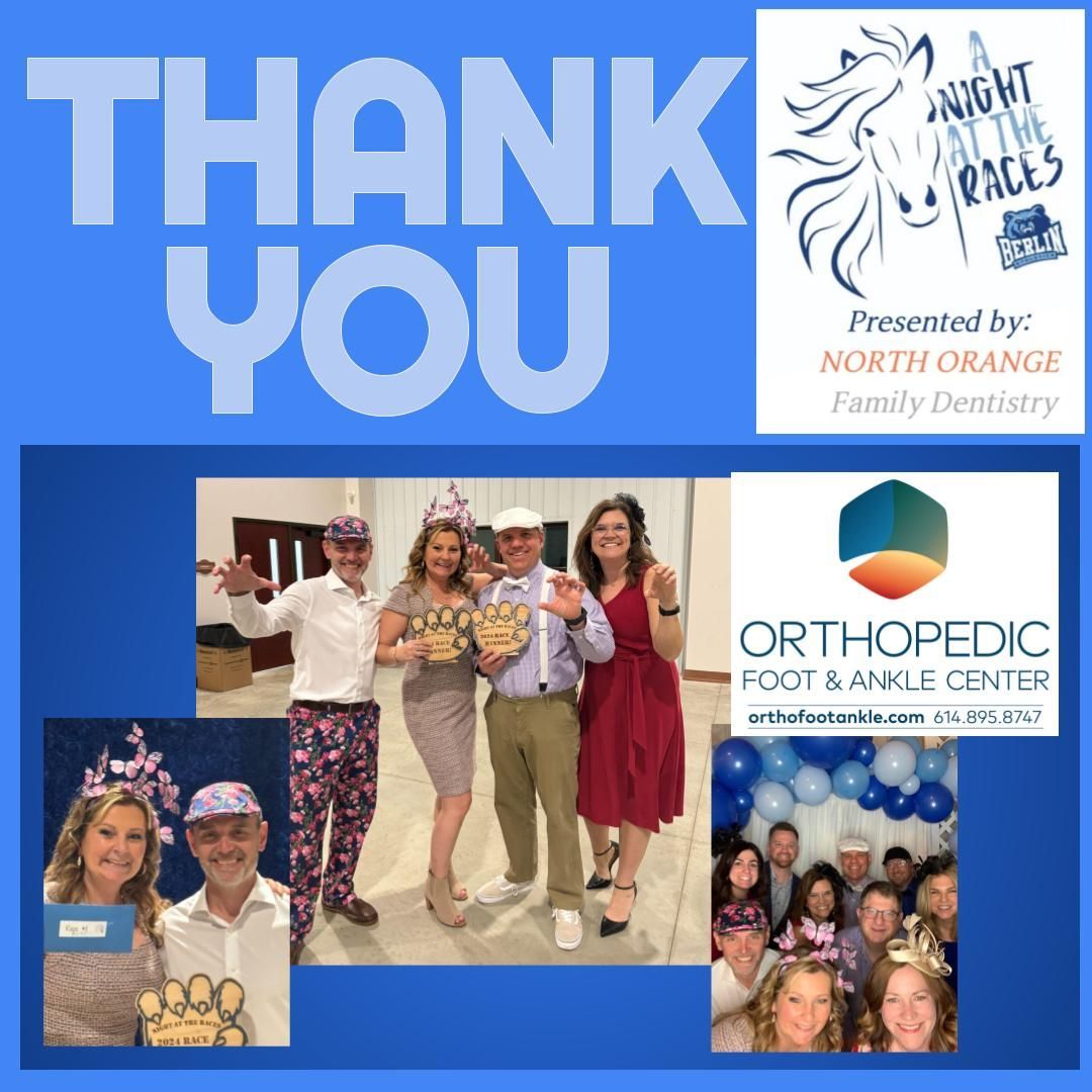 Learn more about Dr. Bull and Orthopedic Foot & Ankle Center by visiting orthofootankle.com. We are so grateful for the support of our sponsors, who are committed to supporting our Bear Athletes. A big thank you from the Olentangy Berlin Athletic Boosters! @ofaccolumbus