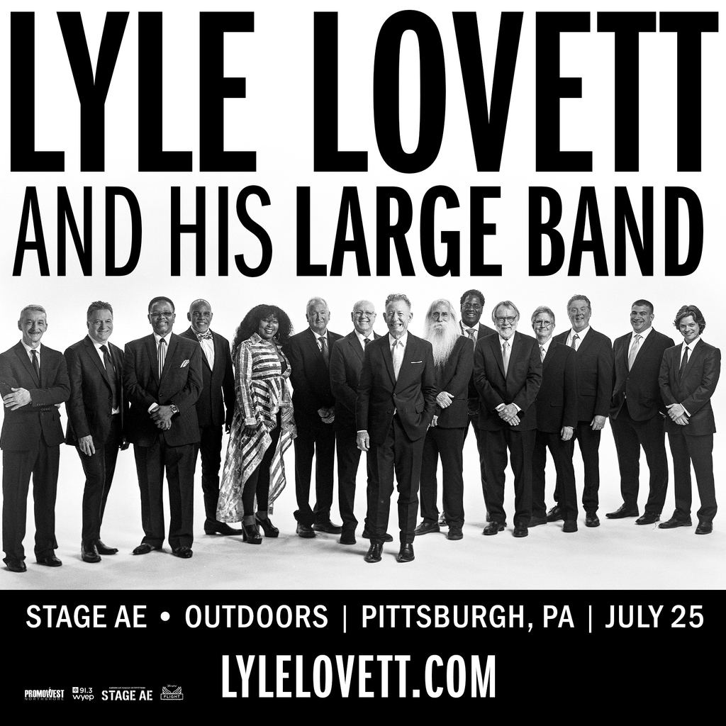 🎉 NEW SHOW 🎉 🎶 @LyleLovett and his Large Band - Presented by @WYEP 🗓 July 25th - Outdoor show! 🎫 Promoter presale begins Thursday with code LOVETT2024 🔗 promowestlive.com/pittsburgh/sta…