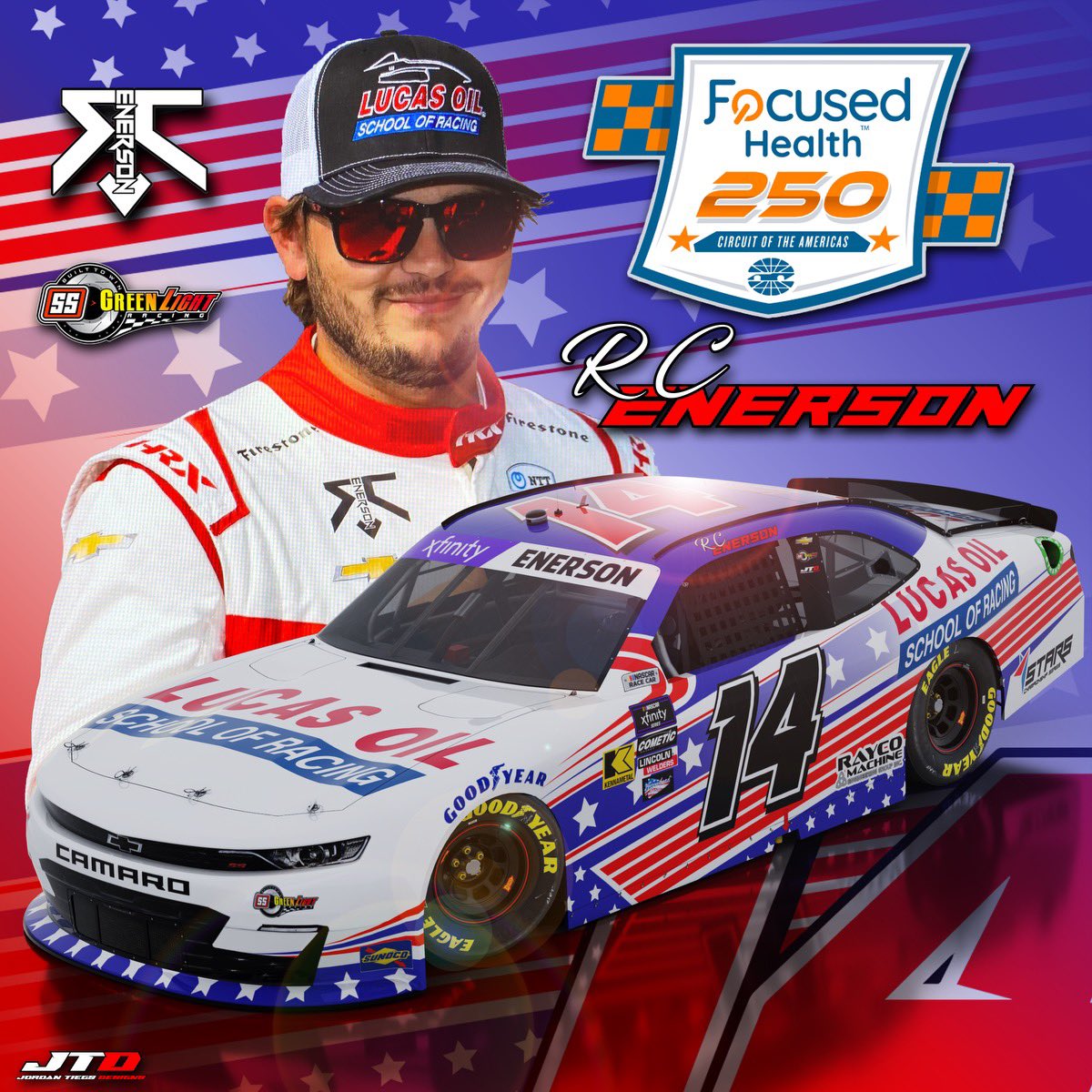 SS GreenLight Racing (@ssglr0708) on Twitter photo 🚨Driver Announcement🚨
We got our guy for COTA! Super excited to announce Indycar driver <a href="/RCEnerson/">RC Enerson</a> will pilot the #14 <a href="/LucasRaceSchool/">Lucas Oil School of Racing</a> in this weekends Focused Health 250! 🚨Driver Announcement🚨
We got our guy for COTA! Super excited to announce Indycar driver <a href="/RCEnerson/">RC Enerson</a> will pilot the #14 <a href="/LucasRaceSchool/">Lucas Oil School of Racing</a> in this weekends Focused Health 250!