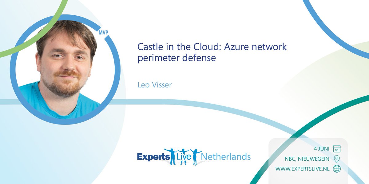 I will be speaking at #ExpertsLiveNL! Get your tickets now and join me in a talk about #Microsoft #Azure #Network #Security! I promise there won't be much #AI in this talk!

#Cloudfamily #Cloud #AzOps