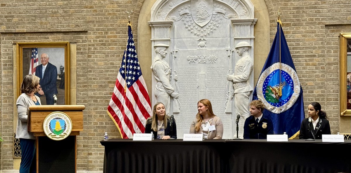 “One of the greatest things about agriculture is what we see right here — all the student groups coming together.” —Kanyon Huntington, FFA #agday24