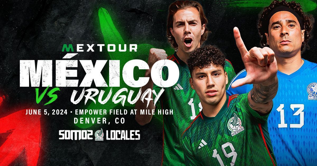 On Sale NOW! Grab your seats to #MexTour, Mexico vs. Uruguay on June 5, 2024. 🎟️ » buff.ly/3VkjxhR