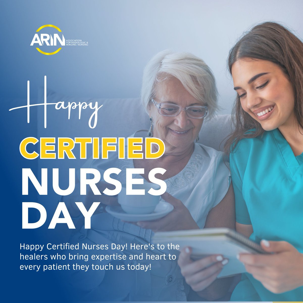 Happy Certified Nurses Day! Thank you for embodying excellence in patient care worldwide. Your dedication inspires us all. Here's to making a positive impact every day!  Learn more -> buff.ly/3UBLq4R  #CertifiedNursesDay #PatientCareExcellence