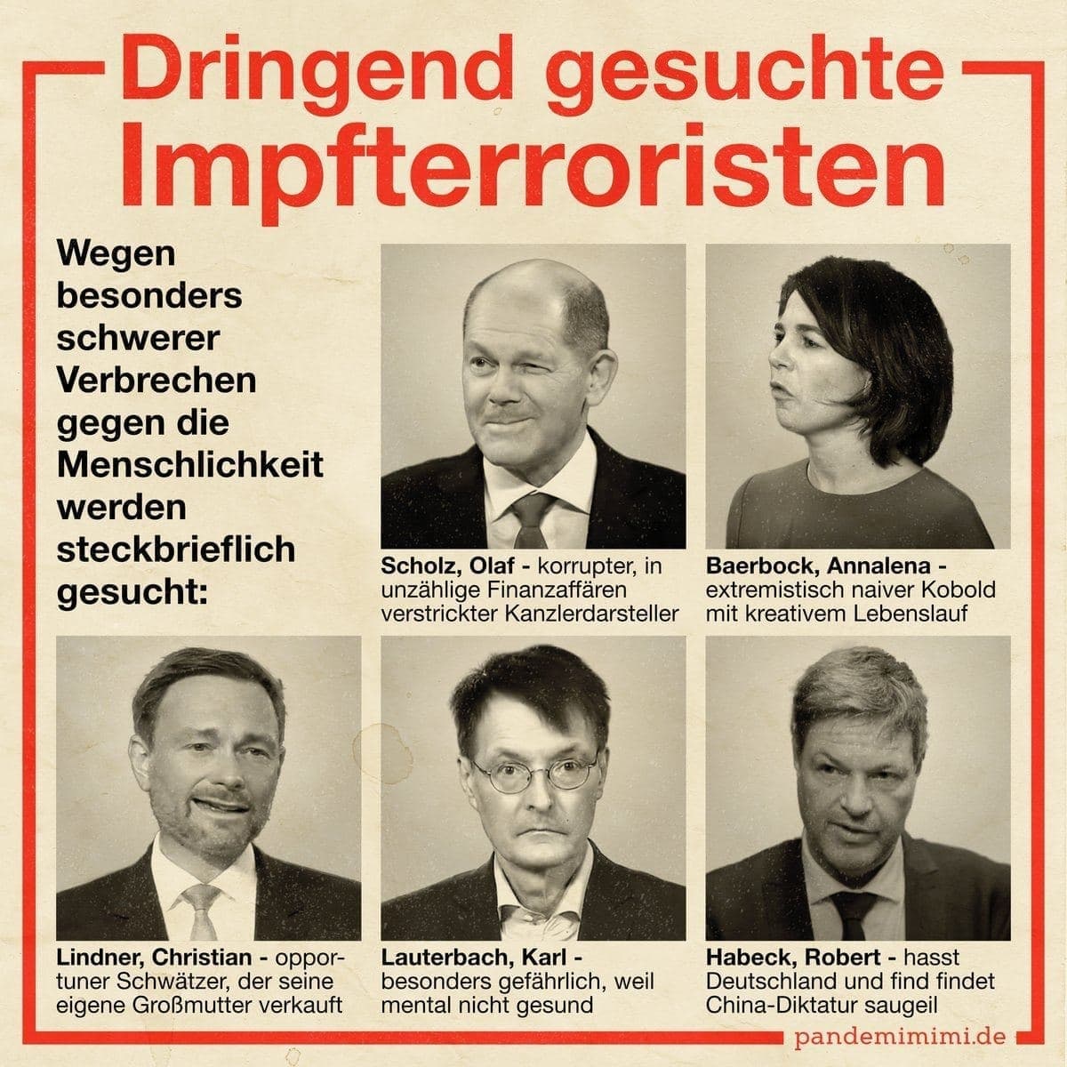 livinglivehack's tweet image. Mir fallen noch ein paar mehr ein, und auch der deutsche @ethikrat ist entscheidend in den #Bioterrorismus der #Corona -Kampagne involviert.

Diese #Ampel gehört nicht in eine Regierung, sondern in Untersuchungshaft.