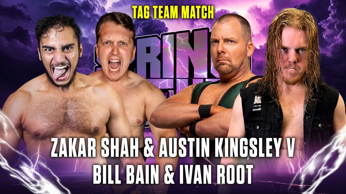 Austin Kingsley enlisted the services of @ZakarShahPro at #MCWWinterBlast to take out Ivan Root. On Saturday April 13th at #MCWSpringFever in Frederick, #Maryland, Root brings some backup of his own in the form of Frederick’s own @The_Bill_Bain🔥

Tickets On Sale Now 👉