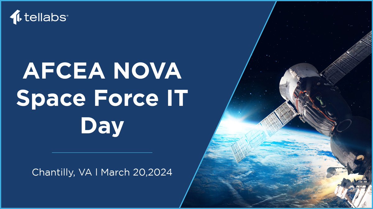 Join our military network specialists at the AFCEA NOVA Space Force IT Day 2024, hosted at the Westfields Marriott Washington Dulles in Chantilly, VA, on Wednesday, March 20th.
hubs.li/Q02pSCVZ0
#MilitaryNetworks #MilitaryIT #OpticalLAN