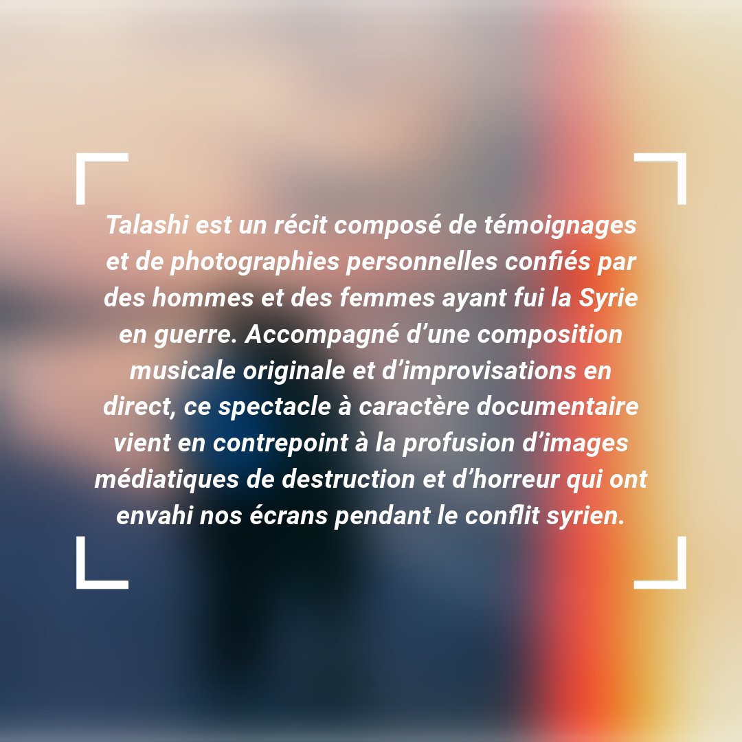 Maison Doisneau (@maisondoisneau) on Twitter photo / Spectacle documentaire Talashi / 22 et 23 mars 2024 au <a href="/LavoirNumerique/">LavoirNumerique</a> /
Textes et sélection de photographies : Alexis Cordesse
Composition musicale (oud, chant) : Ihab Radwan
Récitant : François Marthouret
sur réservation : urlz.fr/pWJS / Spectacle documentaire Talashi / 22 et 23 mars 2024 au <a href="/LavoirNumerique/">LavoirNumerique</a> /
Textes et sélection de photographies : Alexis Cordesse
Composition musicale (oud, chant) : Ihab Radwan
Récitant : François Marthouret
sur réservation : urlz.fr/pWJS