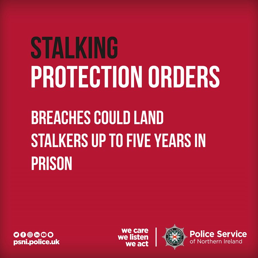 First Stalking Protection Order given to Belfast man. Read more here: orlo.uk/mS1rh