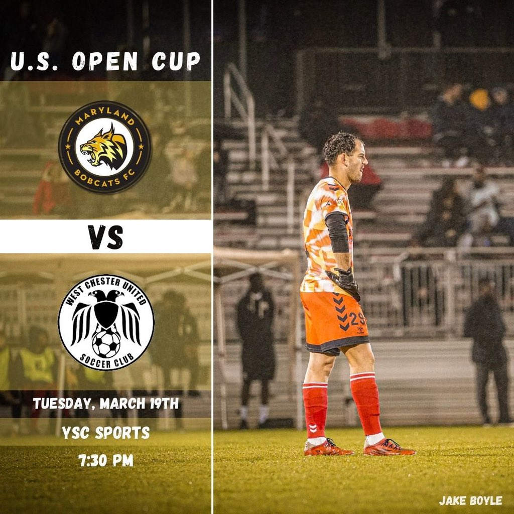 𝑰𝒕’𝒔 𝑪𝒖𝒑 𝑫𝒂𝒚 🏆

First round of the Lamar Hunt 2024 U.S. Open Cup starts tonight in PA. 

#USOC2024 #MarylandSoccer #ForAll