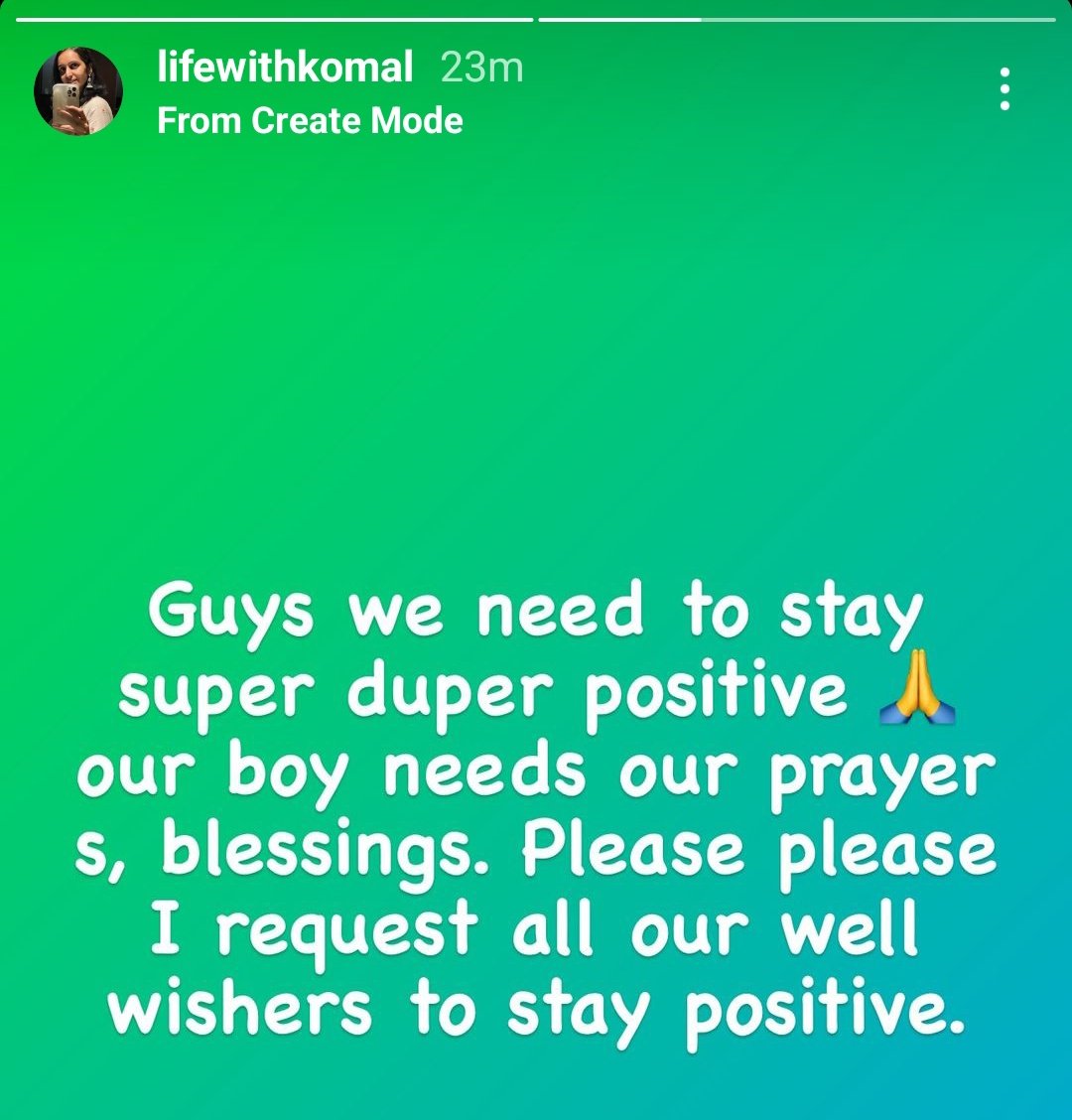 #ElvishYadav's sister message to all the supporters to stay positive 🙏