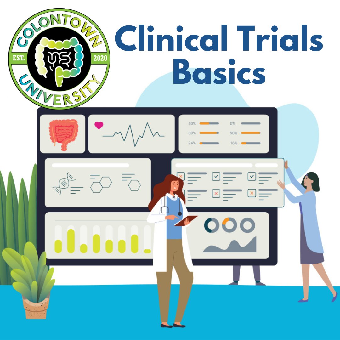 Check out the Clinical Trials Basics Learning Center on COLONTOWN University! Learn about clinical trials from a patient-centric perspective: We start with 2 really important questions: what do you need to know about your cancer and about yourself? 
learn.colontown.org/learningcenter…