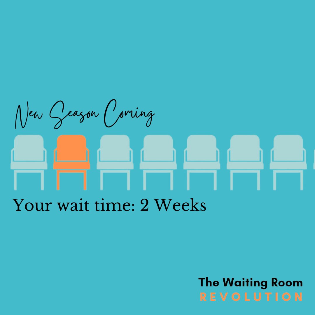 #newseason starts April 2nd!👀 Can you believe we are now on Season 8 of #waitingroomrev podcast?!? Subscribe to our newsletter to stay tuned: loom.ly/kqJXpik