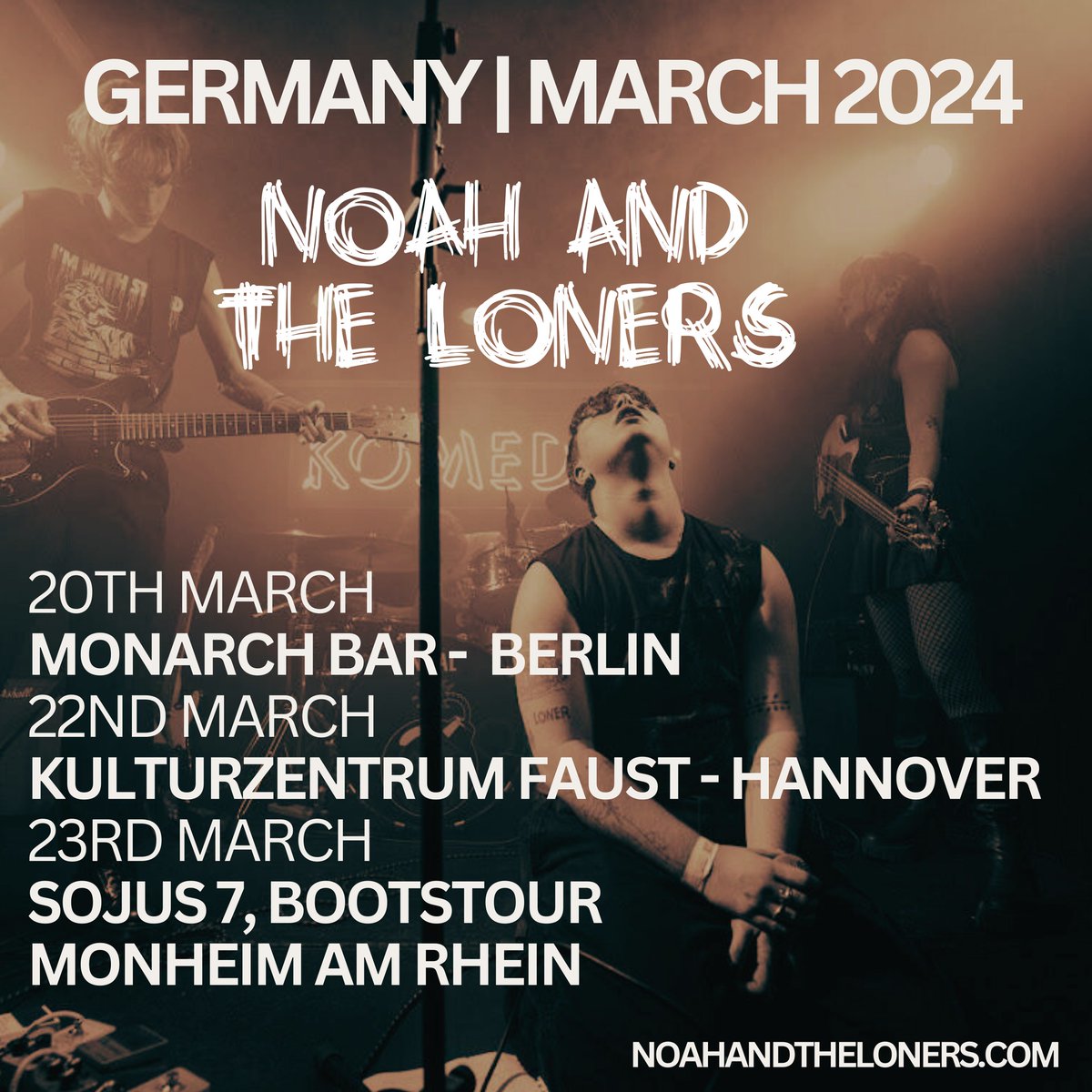 Germany. From tomorrow. Be there x