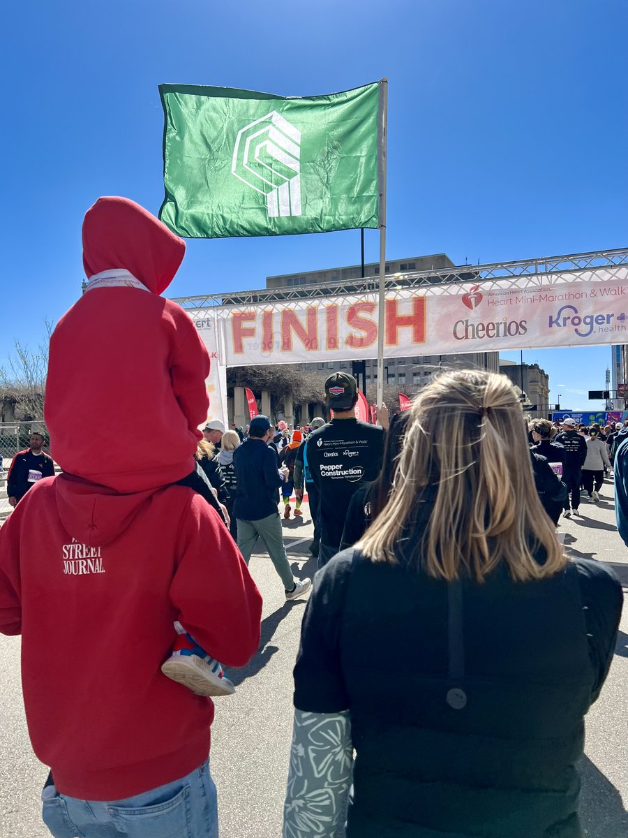 Over the weekend, we had a great turnout at this year's 2024 Cincinnati Heart Mini-Marathon &amp; Walk, as our team enjoyed some sunshine and spring weather for a great cause.
