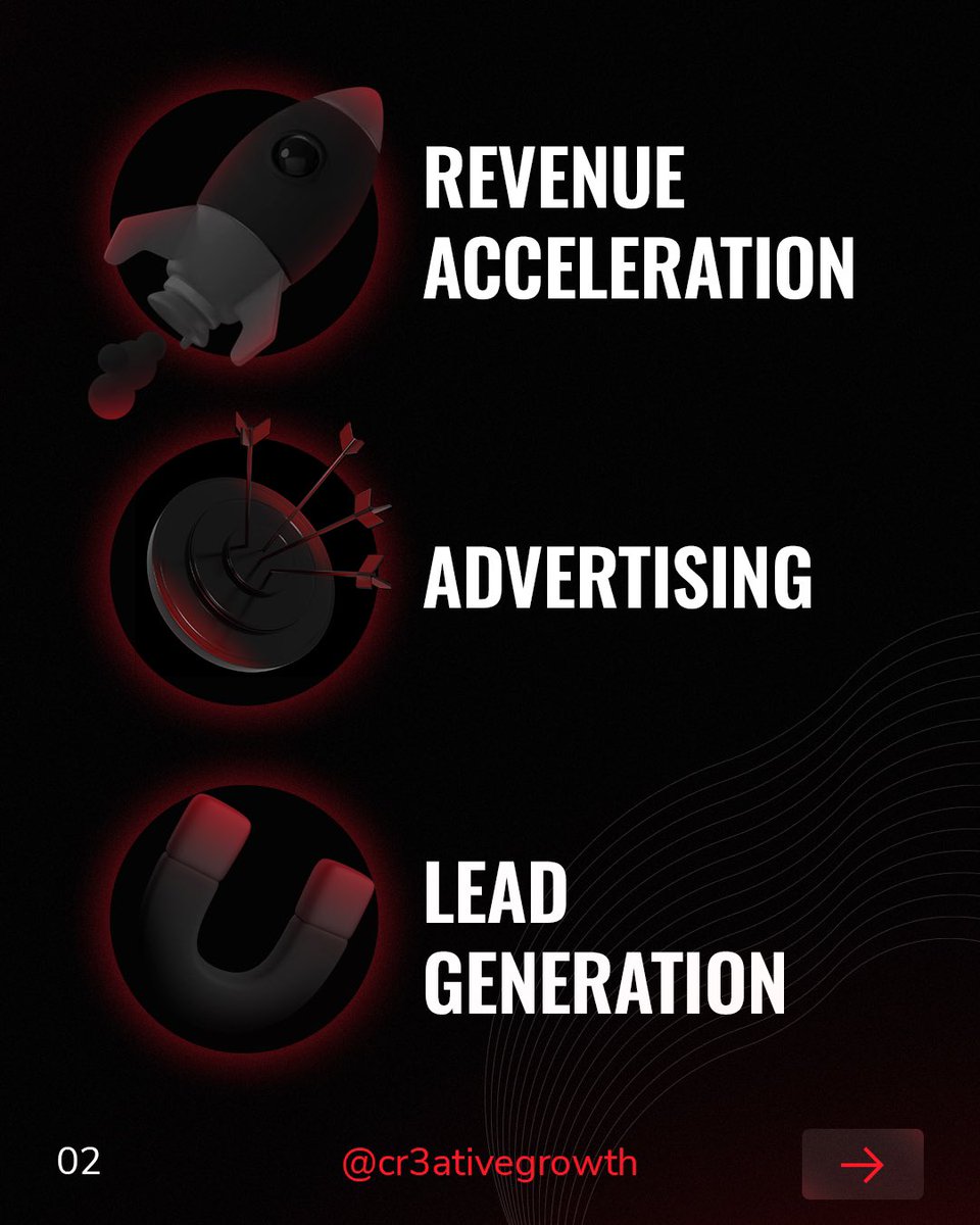 Cr3ativeGrowth's tweet photo. Discover your business’s weaknesses, and watch us make them disappear. Ready to level up? Let’s talk! 💡🚀 

#advisory #DigitalMarketing #LeadGeneration #Funnel #Sales #Branding #AI #Cr3ativegrowth #BusinessTransformation #Socialmedia #marketingagency #marketing #brandingdesign https://t.co/Sbb4PhdQGm