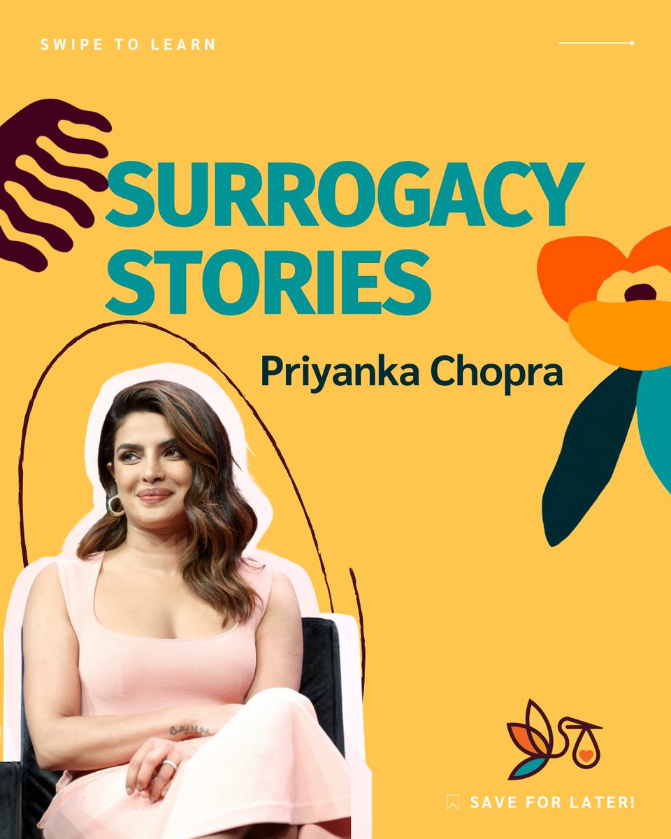 AFSurrogacy's tweet photo. In Priyanka Chopra's life, one chapter shines with unparalleled brilliance—the birth of her and Nick Jonas’s Baby Malti! 🌟 
Priyanka was very private about her surrogacy story, however, she conveyed hope and the profound love that culminated in Malti's arrival. 💫 https://t.co/qqERkDFjpZ
