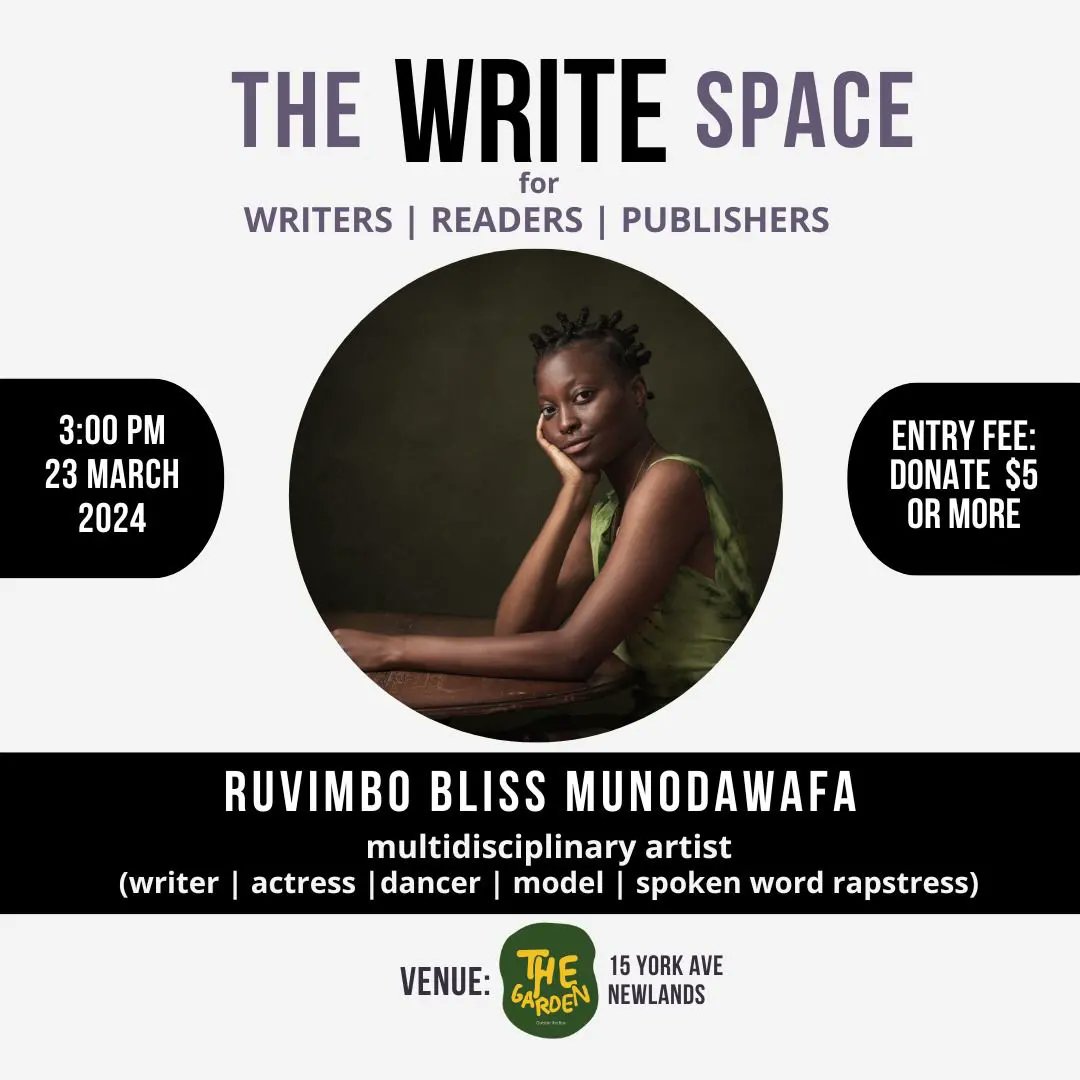Katikitikispace's tweet image. And ofcourse The Write Space, had no choice, but to put these 3 amazing women, on a panel and discuss everything literature 🇿🇼