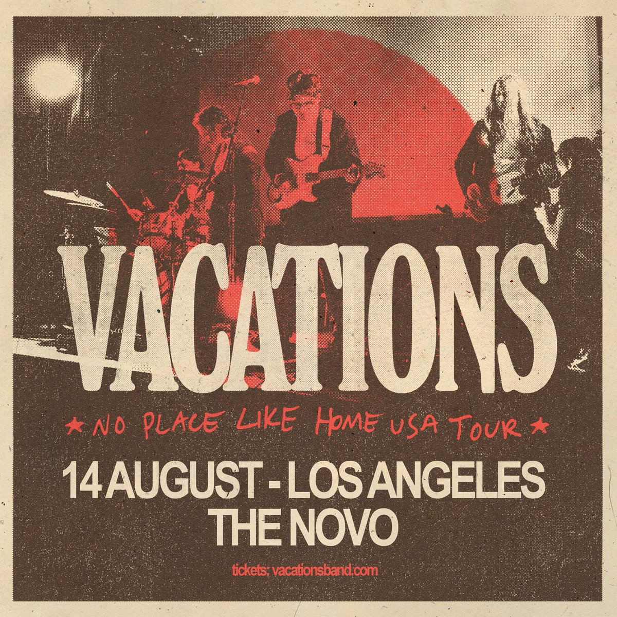 No Place Like Home 💫 @vacationsband_ take over August, 14th! On sale Fri @ 10am axs.com/events/536522/…