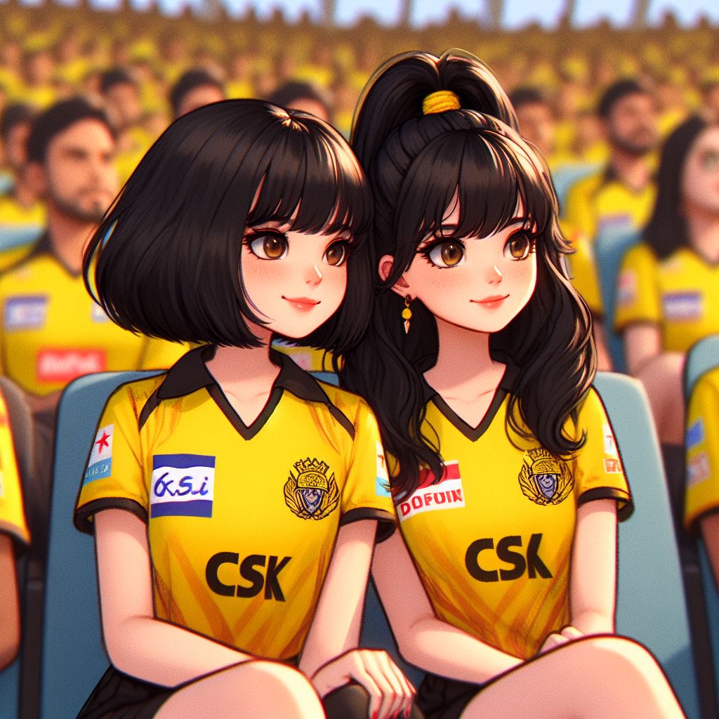yesitsme_kiki's tweet photo. Here my Version with my sister.
Forever with CSK 💛
#AllThingsYellow #YellowArmy #ChennaiSuperKings #CSK #Yellove https://t.co/1IijJld53j