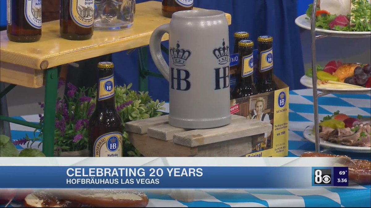 🎉 Celebrating 20 years at Hofbräuhaus Las Vegas! A huge thanks to @LasVegasNOW & @jillianlopeztv  for the feature. Your support is cherished as we mark this milestone. 🍻 Here's to more! Check it out ➡️zurl.co/0RXt  #ThankYou #HBLV20 #Celebration #ThankYou
