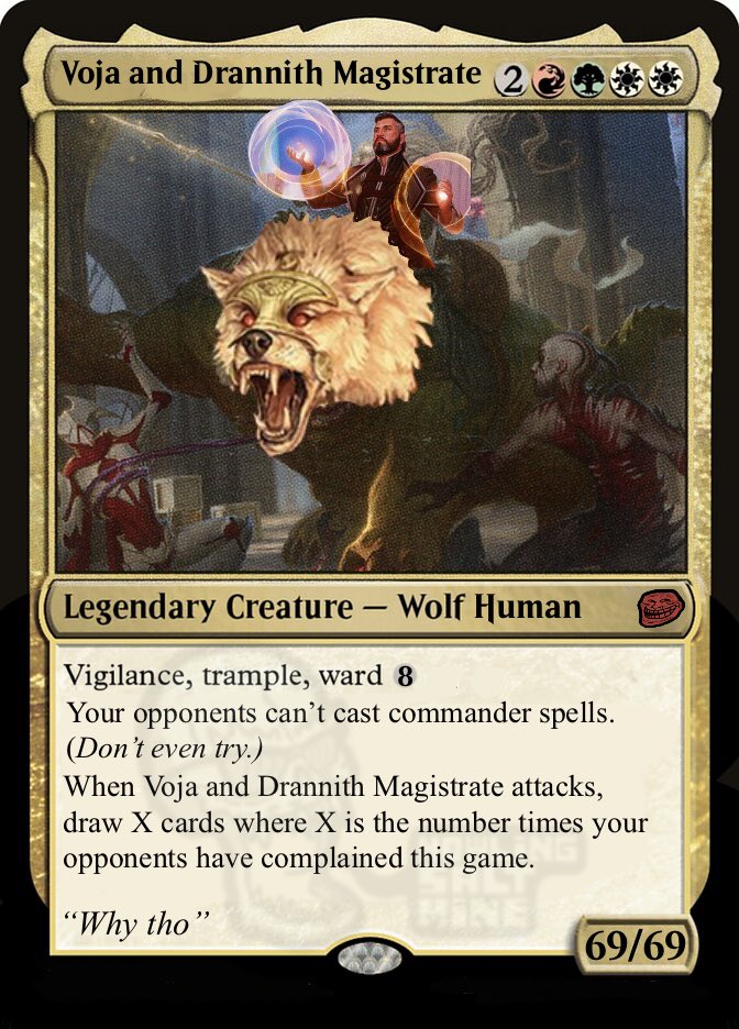 HowlingSaltMine's tweet image. Retweet to scare a commander player.