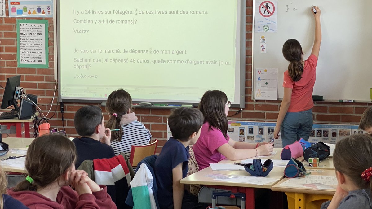 PMoyarecteur's tweet photo. #SemaineDesMaths 
Merci aux enseignants de l’école d’Eplessier pour leur implication dans la réussite des élèves et leur mise en oeuvre, depuis plusieurs années, de la méthode de Singapour #Maths. Ici, toutes les classes du CP au CM2 en bénéficient, avec des résultats probants. https://t.co/P1f0SBO99C