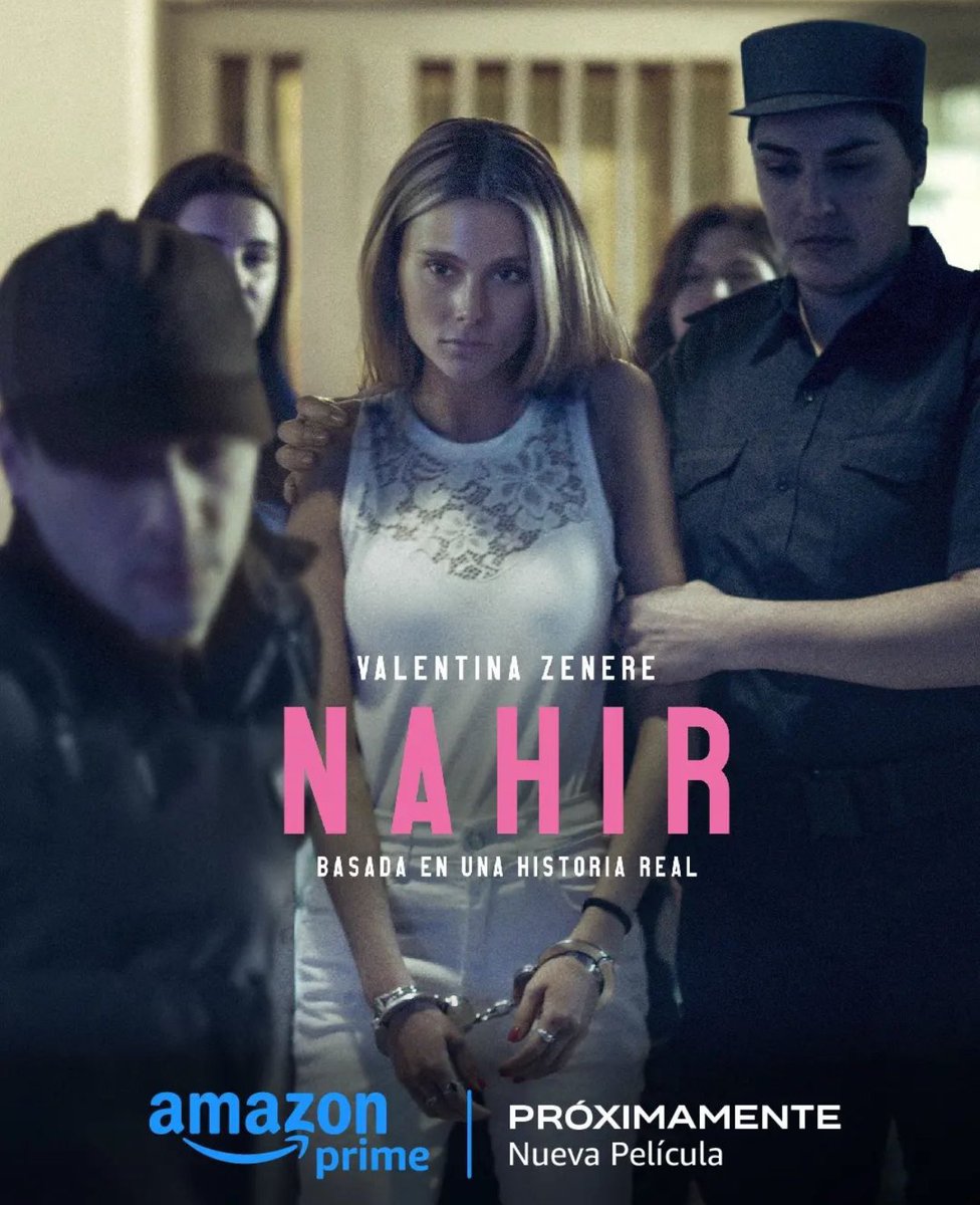 fedeebongiorno's tweet photo. 🍿 Primer póster de “NAHIR”, la película del caso de Nahir Galarza protagonizada por Valentina Zenere

Estrena próximamente en Amazon Prime Video https://t.co/Zv4NLqT7Ib