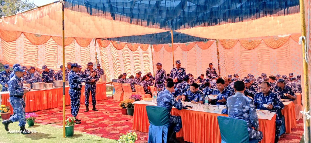 'Today, Dr. Nisheet Kumar, Comdt. of 106 BnRAF,along with unit personnel, celebrated CRPF's 85th Annual Day with pride & joy. From paying homage to our martyrs to cultural festivities & a grand 'bada khana', it's a day of celebration & camaraderie. Saluting our brave personnel🇮🇳'