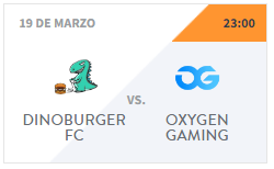 Sergio González (@seeergiogm) on Twitter photo Hoy se narra la #CopaVFO
23:00: <a href="/CMineraeSports/">Cuenca Minera eSports</a> - <a href="/Cadiz_CFESports/">Cádiz CF eSports</a>, candidatos al ascenso a 1ª
23:20: el vigente subcampeón de liga, <a href="/DinoburgerFC/">DINOBURGER FC</a>, recibe a <a href="/GamingOxygen/">Oxygen Gaming</a>, que se ha movido en el mercado
🎙️junto a <a href="/MiguelMelladoM1/">Michel Mellado</a> en twitch.tv/VFOspain Hoy se narra la #CopaVFO
23:00: <a href="/CMineraeSports/">Cuenca Minera eSports</a> - <a href="/Cadiz_CFESports/">Cádiz CF eSports</a>, candidatos al ascenso a 1ª
23:20: el vigente subcampeón de liga, <a href="/DinoburgerFC/">DINOBURGER FC</a>, recibe a <a href="/GamingOxygen/">Oxygen Gaming</a>, que se ha movido en el mercado
🎙️junto a <a href="/MiguelMelladoM1/">Michel Mellado</a> en twitch.tv/VFOspain