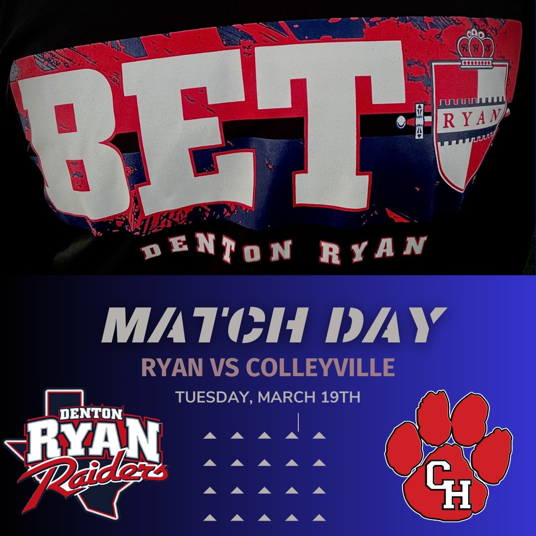 Last district game of the season tonight vs Colleyville Heritage.  

Boys are away at Colleyville Heritage at 5:30pm

Girls play at home at 5:30pm