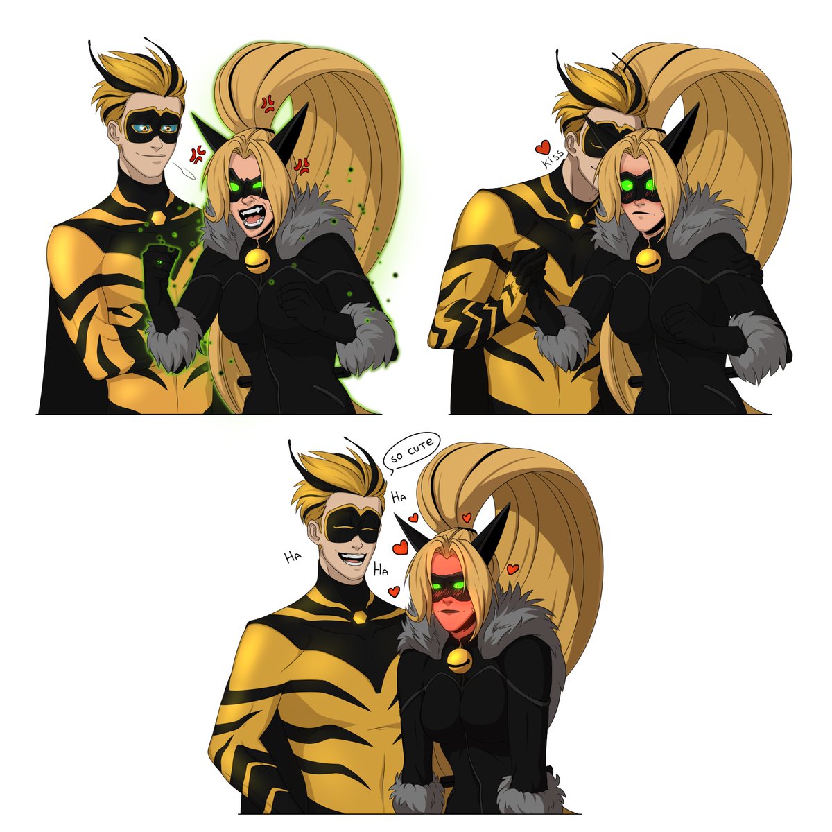 DevenZetDraw's tweet photo. Prince Bee AU Chloe/Adrian OTP Dynamics
I prefer the second version with a black mask.

#Refuge_asylum #ZetDraw #Ladybug #Chloadrian #Chloe #adrian #DevenZetDraw #AgeUpAU #AdultChloe #AdultAdrian #PrinceBee_AU #peace #PeaceToAnyOTP #PeaceToAnyFans https://t.co/cGLQHTwhsj