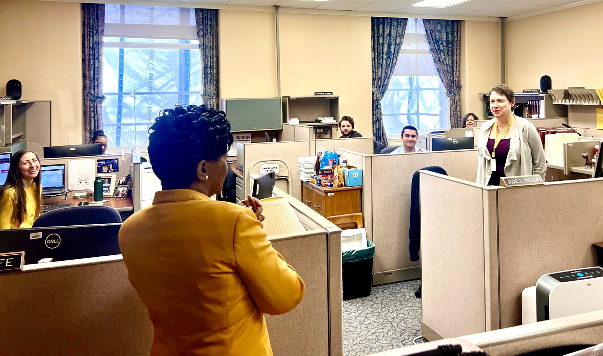Often overlooked in Annapolis is the incredible team of public servants working behind the scenes. Our Clerks and Amendment Office Staff make all of us in the General Assembly better. We couldn’t do the work we do for the people of Maryland without them!