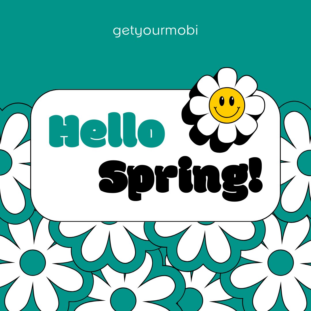 GetYourMobiSite's tweet photo. Hello Spring! 🐰

Sunshine and warmer days are finally hopping on their way after a long winter. But spring isn't just all about eggs… It's the perfect time to hatch a plan for a successful year and watch your business grow.

#spring #digitalmarketer #digitalmarketing2024 https://t.co/HN1TjhhJn2