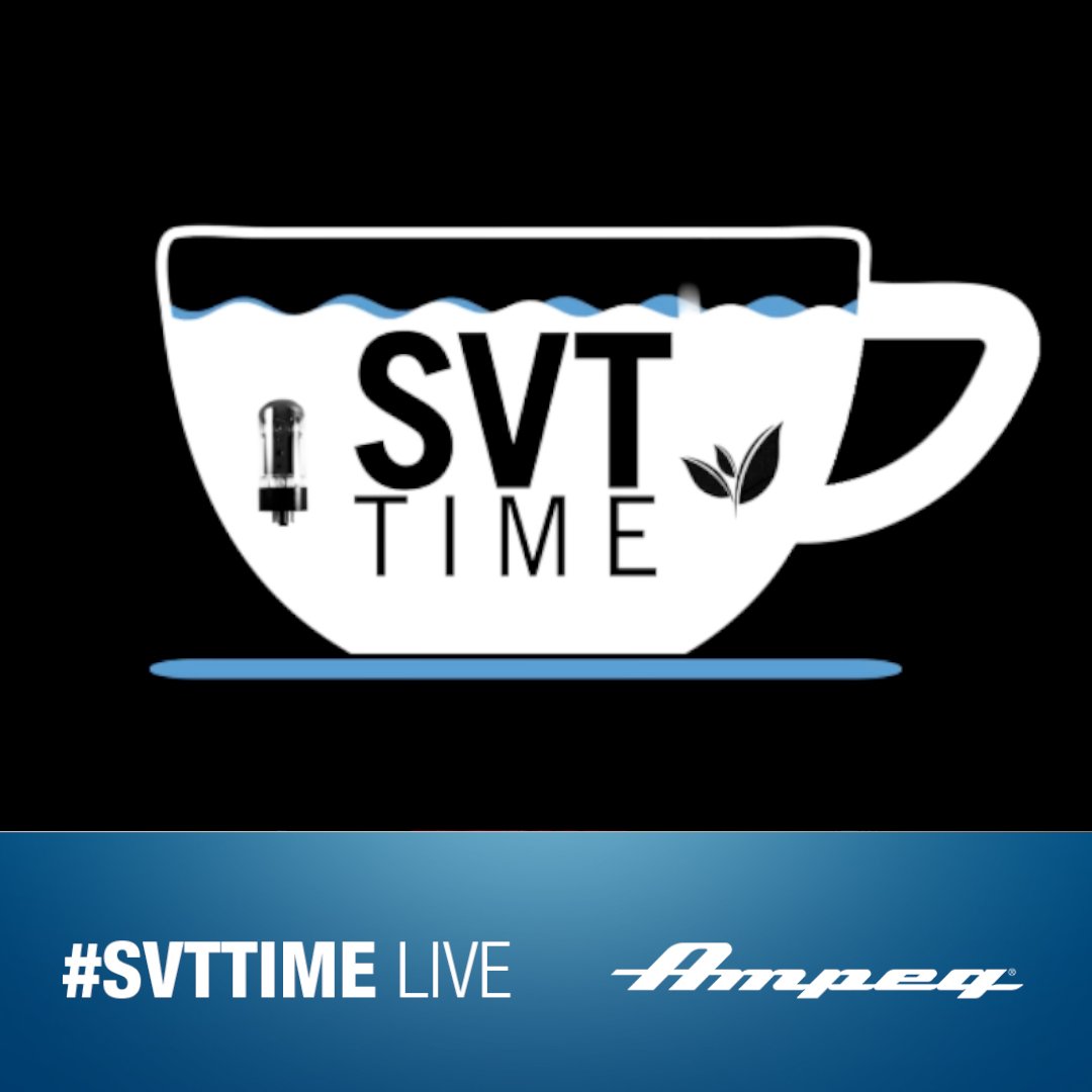 Join us today at 11am PT / 2pm ET / 6pm GMT on the Ampeg YouTube channel for #SVTTime Live! In this episode, Dino and Dom would like to hold an open discussion with SVT Time viewers on 'The Future of Bass'. youtube.com/live/vTqemiBE8…