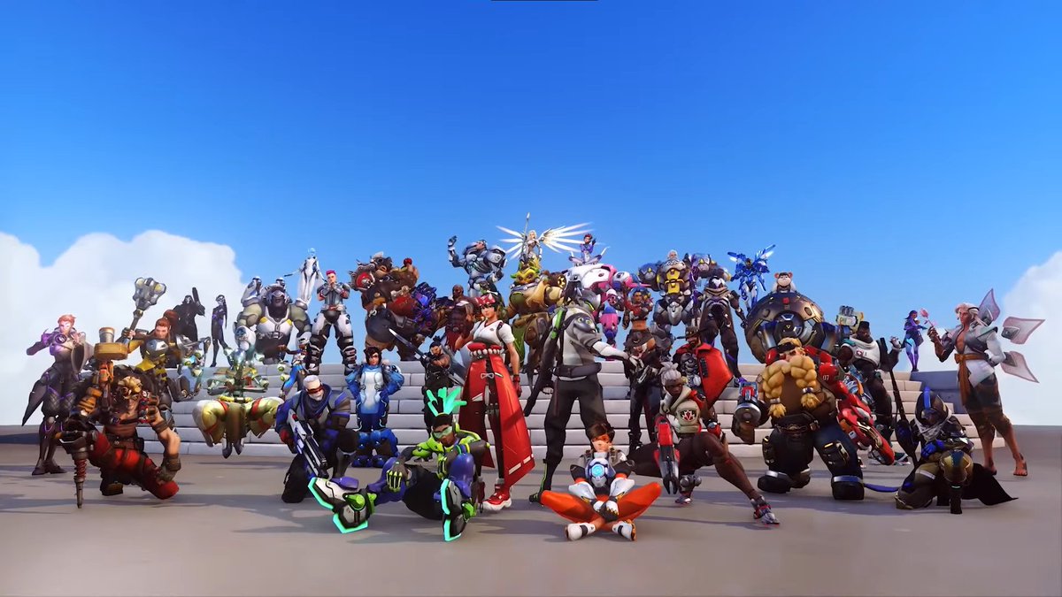 ALL HEROES IN OVERWATCH 2 SEASON 10 ARE AVAILABLE FOR FREE 👤✨ Now, in #Overwatch2 Season 10, heroes will no longer be included in the Battle Pass, and all old and new heroes will be available to everyone in Season 10!