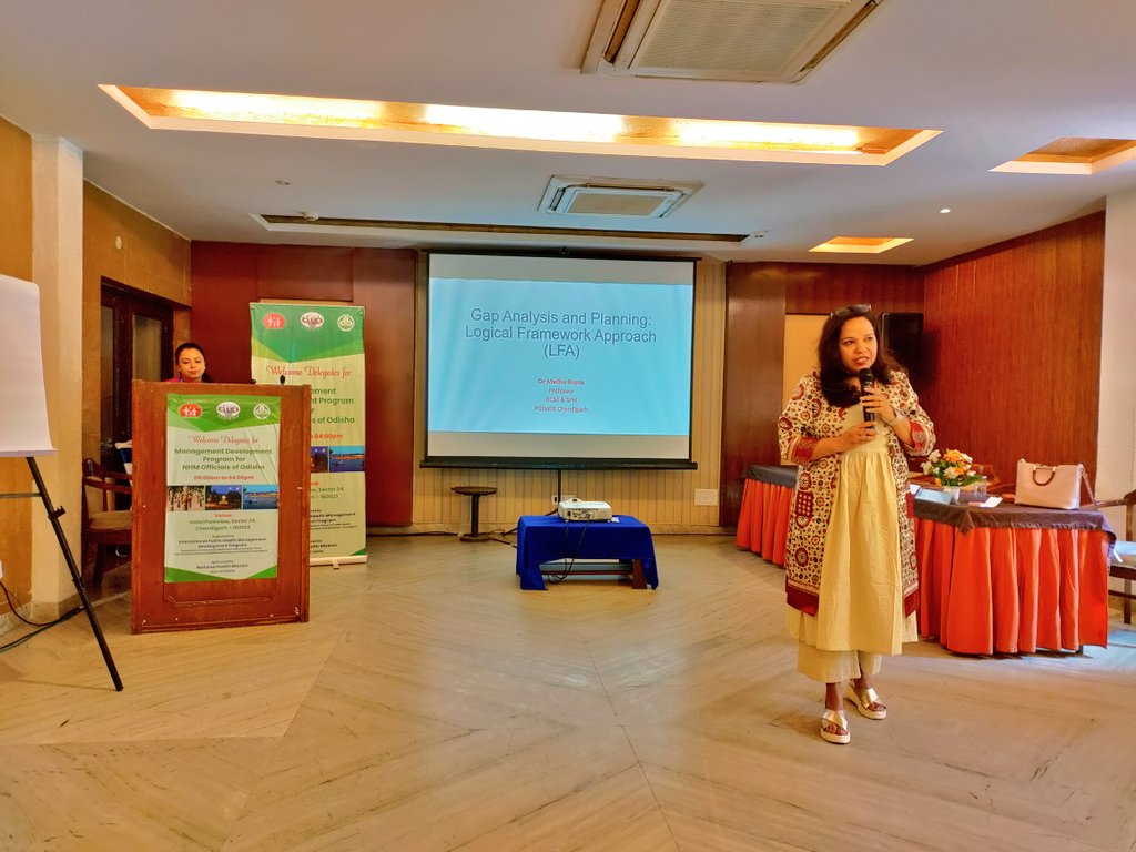 sujeetkk87's tweet image. Sessions by the eminent Resource persons during the MDP training of VBD Consultants organised by the International Public Health Management Development Programme at #PGIMER
#Chandigarh #IPHMDP