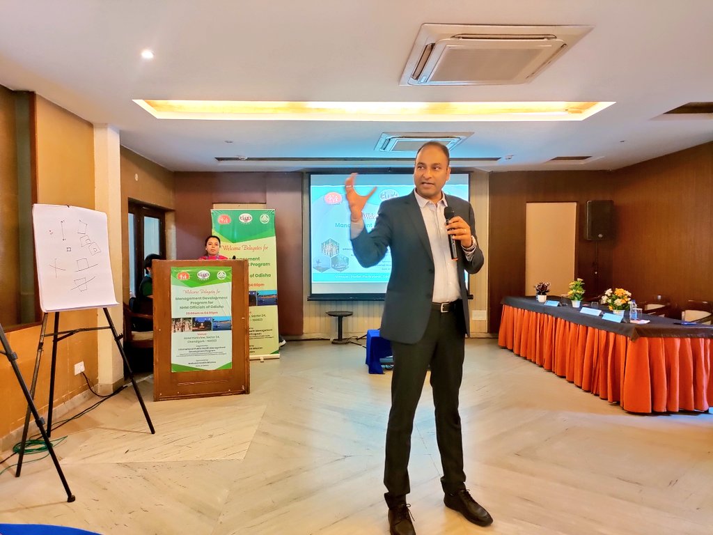 sujeetkk87's tweet image. Sessions by the eminent Resource persons during the MDP training of VBD Consultants organised by the International Public Health Management Development Programme at #PGIMER
#Chandigarh #IPHMDP