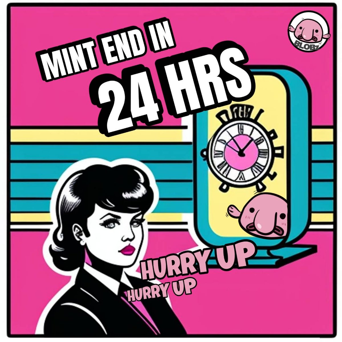 BLOBz Minting Phase Ends in 24 Hrs!

Spread the word and let your friends know before it's too late! They can claim their $BLOBZ in a few days after the minting ends.

Join the quest galxe.com/boredtown/camp… and add hashtag #BLOBz

5 Lucky Winners Win 10 $OP Each! Don't miss out!