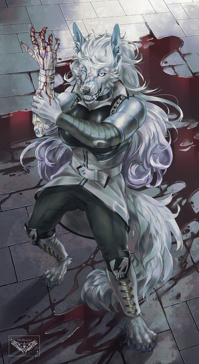 commission done
dimirage.carrd.co

#ARMS #DrCoyle #furryart