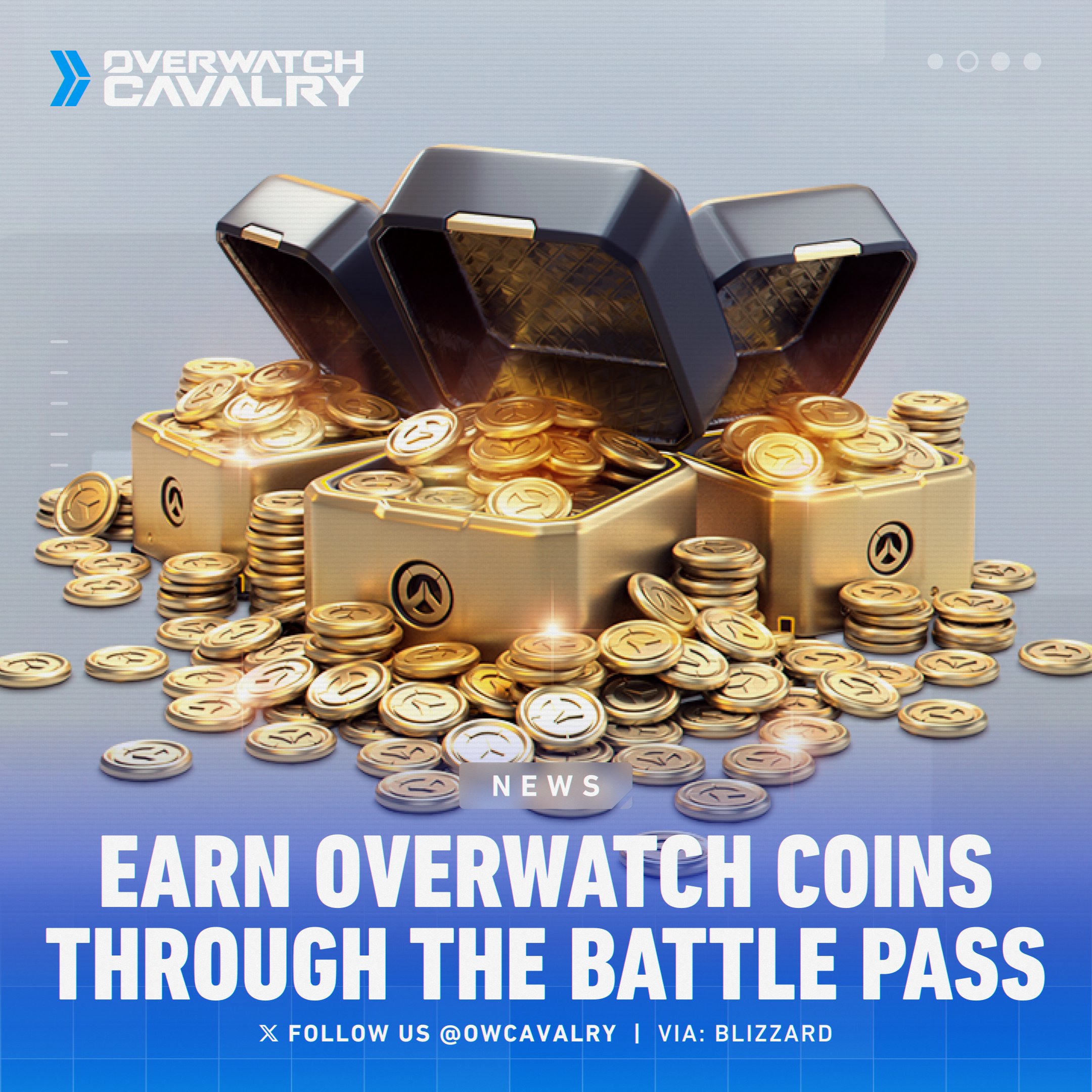 Overwatch Cavalry on X: “Earn Coins through the Battle Pass in 