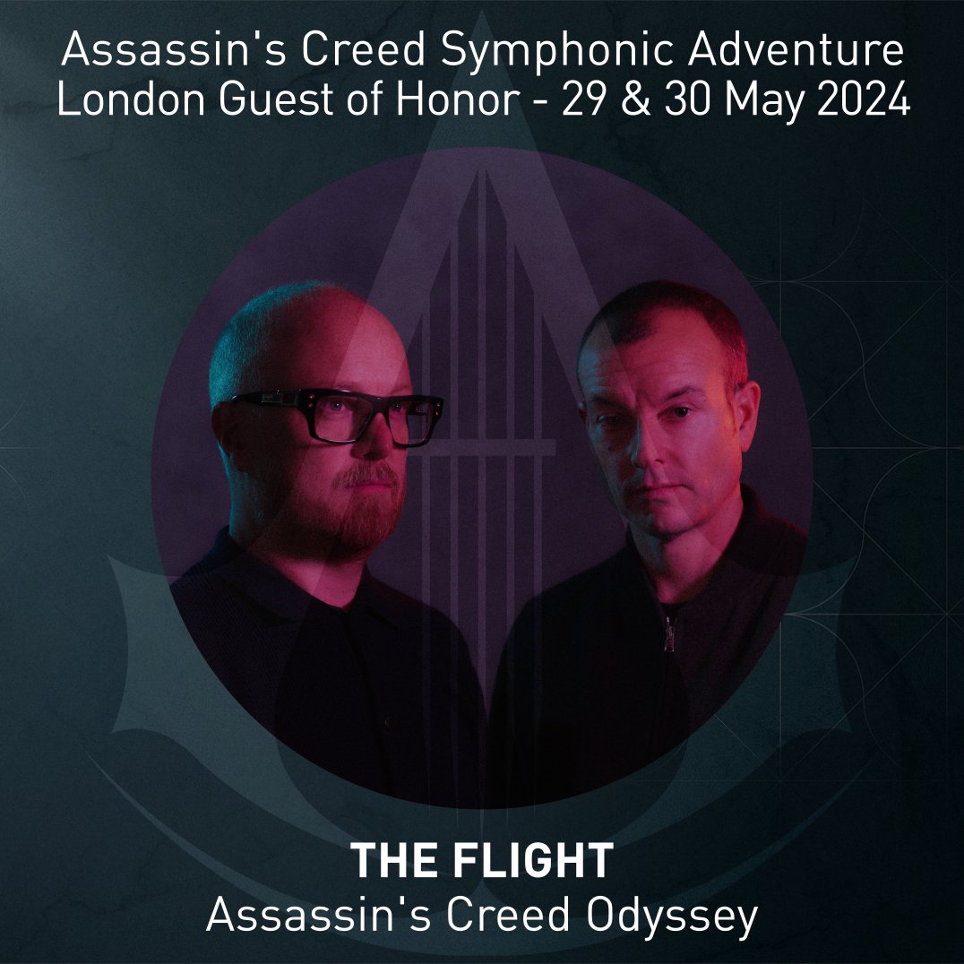 AC_Symphonic's tweet photo. In the presence of @TheFlightMusic, composer of Assassin's Creed Odyssey ♫

Tickets available here: https://t.co/kQQbBklJ2f https://t.co/PaoDVfdTVx