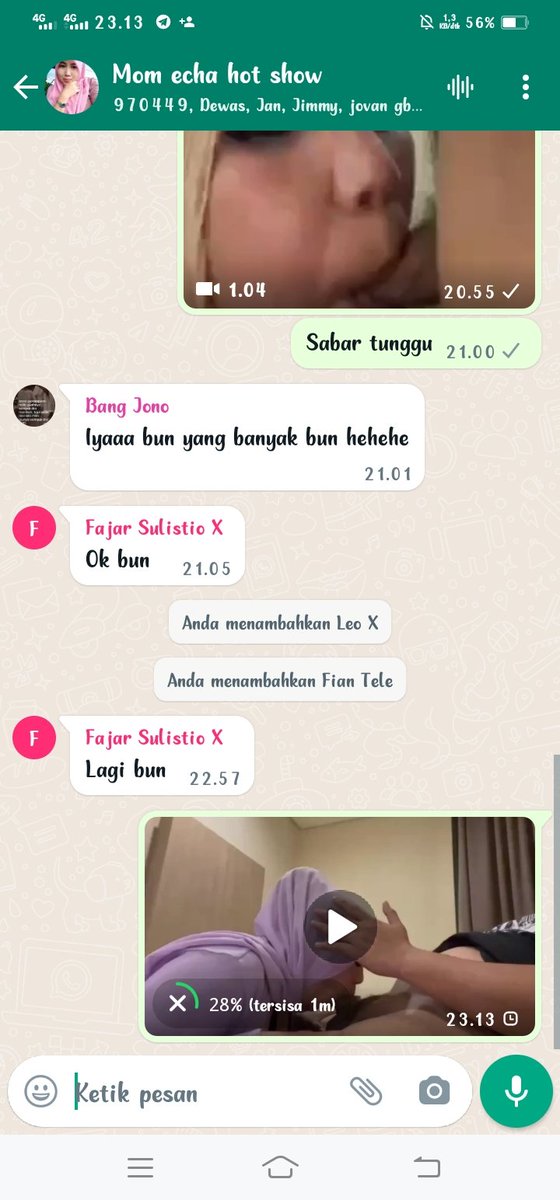 Update di grup bunda mlm ini. Yg mau gabung chat telegram bunda. Sekali gabung permanen n semua konten grup punya bunda pribadi

t.me/Bundaecha2