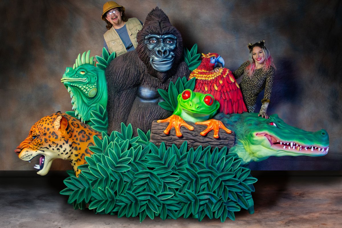 At long last, we are so happy to share this amazing project that is now installed and on permanent display at the Rainforest Cafe at Disney World's Animal Kingdom. Please read the case study
whiteclouds.com/case-studies/s…