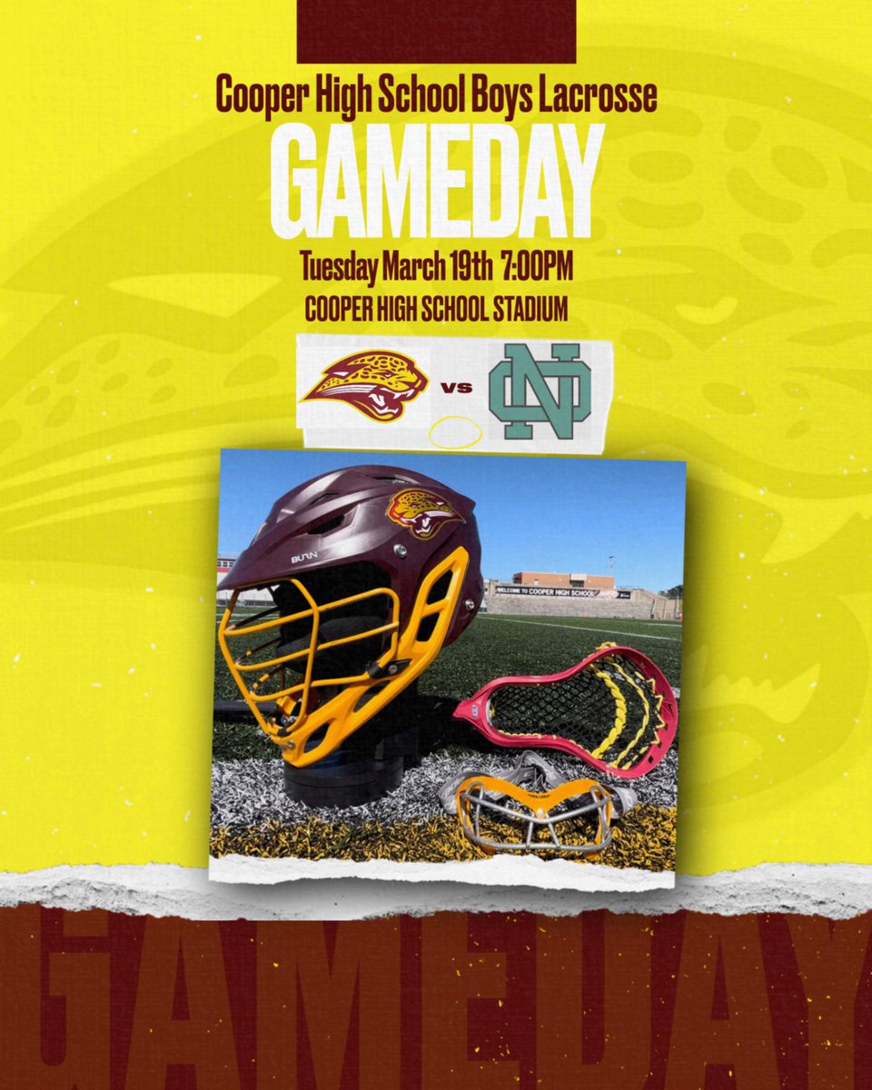 Our Boys lacrosse team will be at home vs North Oldham! #GOJAGS
Tickets: gofan.co/app/school/KY6…