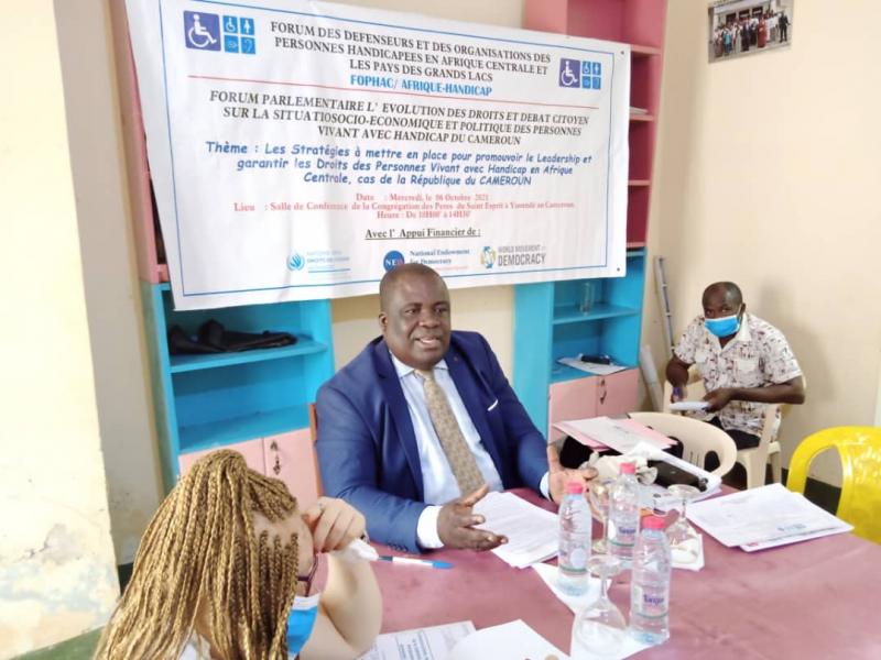 acprdcongo's tweet photo. #RDC : Le coordonnateur national de la  Fédération nationale des associations des personnes vivant avec handicap au Congo (#Fenaphaco) a plaidé mardi à #Kinshasa, au cours d’un entretien, pour une participation de 5% de ses paires dans le prochain gouvernement de la quatrième législature, en République démocratique du Congo.

"Nous plaidons auprès du Chef de l'Etat,Félix Antoine Tshisekedi,pour la présence de 5% des personnes vivant avec handicap dans la formation du prochain gouvernement parceque dans son discours d'investiture du deuxième mandat, il a  fait  allusion aux PVH  en disant qu'on ne devrait pas les mettre de côté ", a déclaré Me Patrick Pindu Di-Lusanga.
